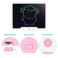 Tablette d'écriture LCD portable 15 pouces pour enfants planche à dessin numérique Graffiti écriture manuscrite bloc-notes électronique écrivain