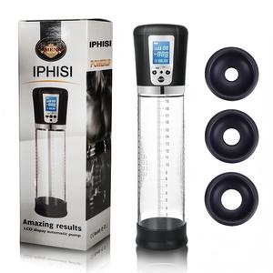 OEM Adjustable Pressure 4 <b>Suction</b> Modes Training Penis Enlargement Extend Vacuum <b>Pump</b> with LED Display Model HFC1201-2150 - Product Image 1