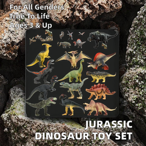 Dinosaures du Jurassique MST unisexes ensemble de jouets réalistes en plastique pour enfants figurines de dinosaures avec boîte de rangement vente en gros - Product Image 2