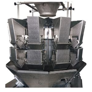 CE disetujui pabrik akurasi tinggi kerang kerang biru buah berry 10 kepala mesin pengepakan timbangan kombinasi - Product Image 1