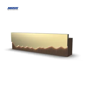 Competitive Price Wedding Bar Counter Product Golden Supplier Luxury Design Bar Counter