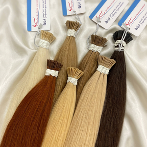 I-Tip Human Hair Extensions 55cm Double Drawn Straight Remy Vietnamese Hair <b>White</b> <b>Wrap</b> Ready To Ship - Product Image 3