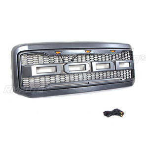 Grille de pare-chocs avant de voiture, grilles de course, calandre pour Ford F250 2005-2007, kit carrosserie, accessoires automobiles - Product Image 5