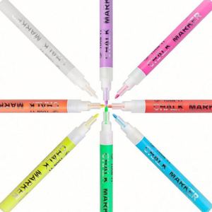 Marqueurs de peinture acrylique 72 couleurs, imperméables, sans solvant, non toxiques, rechargeables, ensemble de stylos pinceaux pour graffitis, bricolage et artisanat - Product Image 1