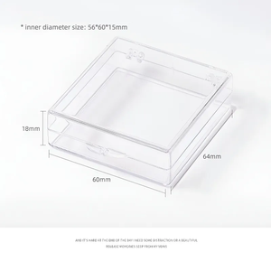 Boîte d'emballage d'<span class=keywords><strong>ongle</strong></span> à pression avec cadre flottant et logo personnalisé pour salon <span class=keywords><strong>de</strong></span> beauté et <span class=keywords><strong>de</strong></span> manucure Boîtes <span class=keywords><strong>de</strong></span> présentation pour <span class=keywords><strong>faux</strong></span> ongles - Product Image 6