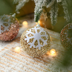 Adornos de Bolas de Navidad de 8 cm para Decoración de Árboles de Navidad - Product Image 3
