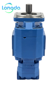 Pompe à engrenages hydraulique JHP 2 étages 2200 tr/min pour chargeuse sur pneus 803093772 en fonte 250 bars Garantie 1 an Direct Fabricant - Product Image 3