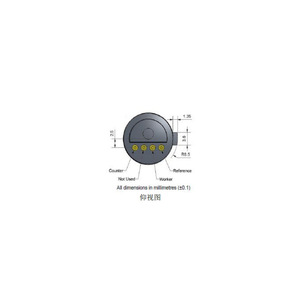 Capteur de gaz électrochimique Alphasense No2 D4, détecteur de dioxyde d'azote 5V, capteur environnemental - Product Image 2