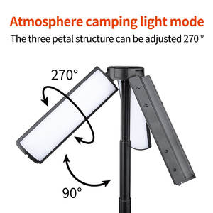 Lámpara de Trabajo LED Portátil, Recargable por USB, Lámpara de Camping Plegable, Recargable, para Pesca, Emergencias, Lámpara de Pie - Product Image 5