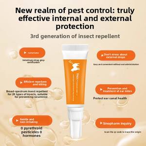 Solución Antiparasitaria de Doble Acción para Perros, Todo en Uno, Elimina Parasitas Internos/Externos, Mata Pulgas, Garrapatas, Ácaros del Oído, Antifúngico - Product Image 2