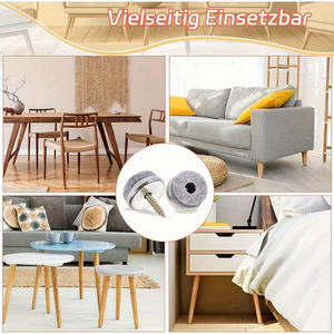 स्क्रू फ्लोर रक्षक के साथ 20 पीसी फर्नीचर ग्लिडर्स को फर्श के लिए पैर की कुर्सी पैर की कुर्सी पैर रक्षक - Product Image 4