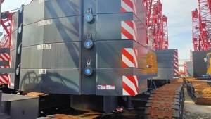 รถเครนไฮดรอลิกแบบตีนตะขาบ SCC1000A-8 100 ตัน ที่เชื่อถือได้ พร้อมบูมยาว สำหรับโรงไฟฟ้าและการพัฒนาในเมือง - Product Image 4