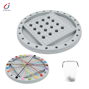 Juego de Mesa de Nudos de Cuerda Chengji para Niños, Juego de Lógica 2 en 1 con Cuerdas Entrelazadas de Colores, Tablero de Ajedrez Magnético Inteligente - Product Image 1