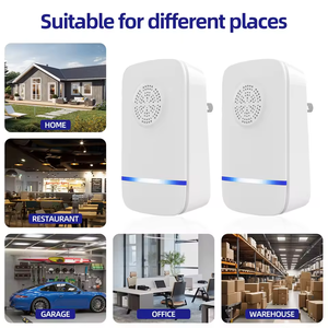 Répulsif électronique à ultrasons haute fréquence pour souris et insectes, contrôle des nuisibles, écologique, couverture intérieure large, OEM - Product Image 3