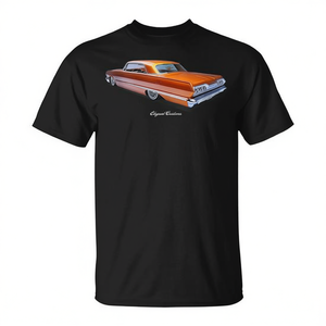 Maglietta 1963 Impala Motown Low Rider Kustom Lead Sled Hot Rod Muscle Tank Top - Product Image 2