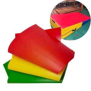 Lona Impermeable de PVC de 550gsm y 650gsm, en Rojo, Amarillo, Verde y Azul, en Rollo, para Tapetes de Gimnasio - Product Image 1