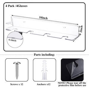 Nouvelle étagère <span class=keywords><strong>murale</strong></span> en <span class=keywords><strong>verre</strong></span> acrylique champagne <span class=keywords><strong>pour</strong></span> mariage présentoir mural en <span class=keywords><strong>verre</strong></span> à <span class=keywords><strong>vin</strong></span> personnalisé <span class=keywords><strong>pour</strong></span> support de <span class=keywords><strong>verre</strong></span> à <span class=keywords><strong>vin</strong></span> - Product Image 5
