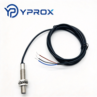 Sensor Proximitas Induktif Laser YPROX LJ12A M12 Jarak Deteksi 4-8mm Output NPN/PNP 10-30V Tahan Debu Tahan Air