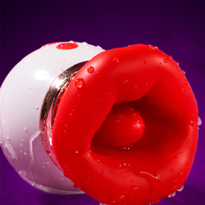 Vibrador de Labios en Forma de Rosa, Vibrador Bucal con Succión, Juguetes Sexuales para Mujeres, Vibrador de Punto G, Juguetes para Adultos, Masajeador - Product Image 5