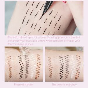 อายไลเนอร์ Pinky Leem แบบน้ำ กันน้ำ ไม่ผสมน้ำมัน ขายส่ง รับผลิตแบบ OEM แบรนด์ส่วนตัว อายไลเนอร์สีดำ แต่งตา สำหรับคนที่ชื่นชอบการแต่งตา - Product Image 4