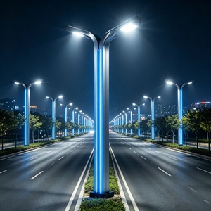 ไฟสนามอลูมิเนียม LED คุณภาพสูงแบบส่องขึ้นลง สำหรับภายนอกอาคาร เหมาะสำหรับสวนในเมือง สวนสาธารณะ วิลล่า และเสาไฟถนน LED สำหรับตกแต่งภูมิทัศน์ - Product Image 3