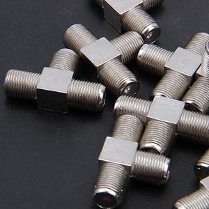 F Female до 2 F женский разъем тройной T RF адаптер Коннектор 3-х полосная сплиттер - Product Image 6