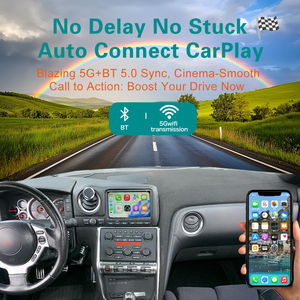 OEM ไร้สาย <span class=keywords><strong>Apple</strong></span> CarPlay สำหรับ Nissan GTR R35 ปี 2010-2019 โมดูล <span class=keywords><strong>Android</strong></span> <span class=keywords><strong>Auto</strong></span> CarPlay อินเทอร์เฟซมัลติมีเดีย เครื่องเล่นวิทยุ ระบบนำทาง - Product Image 3