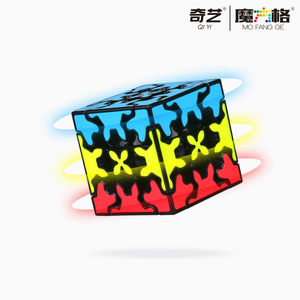 Cubo Mágico Qiyi Gear Sandwich 3x3, Rompecabezas Estimulante para el Cerebro, Juguete Educativo Temprano para Niños - Product Image 3