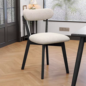 <strong>Dining</strong> Chair Home Use Solid Wood Chair with Soft Cushion Backrest Wooden Vintage Restaurant <strong>Dining</strong> <strong>Table</strong> Chair <strong>Dining</strong> <strong>Stool</strong> - Product Image 5