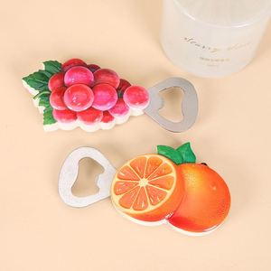 Ouvre-bouteille créatif en résine 3D en forme de fruit, écologique, personnalisable, design moderne, logo en forme de bouteille de bière ou de vin - Product Image 4