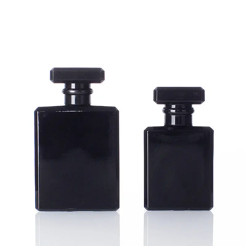 Parfum design de luxe de haute qualité Fabricant 50/100 ml verre vide rechargeable vaporisateur coloré belle bouteille de parfum