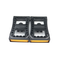 Kunci Pedal Sepeda PD22 untuk Sepeda Gunung, Sistem Penguncian Otomatis, Kompatibel dengan M520/M540/M780, Pedal Pengunci Sepeda Plastik