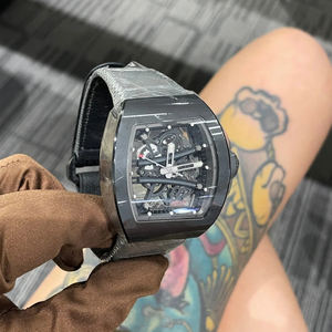 Nouvelle montre mécanique de luxe pour homme, style designer, étanche, forme tonneau, modèle 6101, sur mesure - Product Image 3