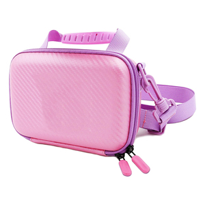 Étui photo rose mains libres mignon pour appareil photo VTech <span class=keywords><strong>KidiZoom</strong></span> étui de protection pour appareil photo avec bandoulière-étui uniquement - Product Image 4