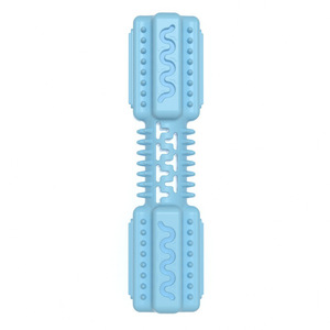 Jouets à mâcher pour chiots et chiens de petite taille, en forme d'haltère, en caoutchouc TPR de qualité alimentaire, pour chiens de petite taille - Product Image 2