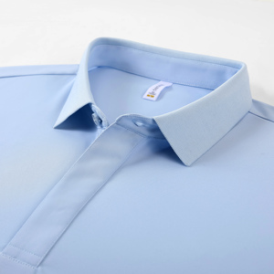 Polos personnalisés 100% polyester pour hommes Sports de plein air Séchage rapide Respirant T-shirt simple Tops à manches courtes réfléchissants - Product Image 3