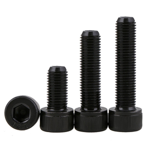 Tornillo de Cabeza Hexagonal con Acabado Óxido Negro, Acero al Carbono de Alta Resistencia, Tornillo Allen para Equipo Industrial - Product Image 1