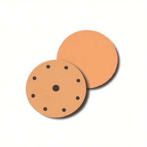 Disco de Lijado con Velcro Ttake, 6+1 Agujeros, Grano 500, Abrasivo de Corindón para Pulir Madera y Metal - Product Image 2