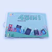 Venta caliente de fábrica actualizado 45 en 1 Kit de sensores Mini Box Starter Kit Ied Kit de inicio programable