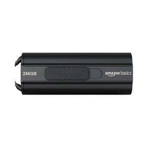 Flash Drive Amazon Basics 256 GB USB 3.1 Kapasitas Tinggi Internal SATA 3.0 Ultra Cepat untuk Transfer Data Laptop Penyimpanan Hitam - Product Image 1