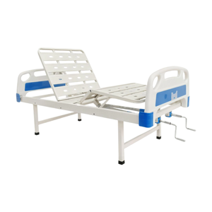 <span class=keywords><strong>Lit</strong></span> médical manuel à 2 manivelles avec fonction toilette, réglable, avec barreaux en ABS pour la rééducation des patients - Prix usine - Product Image 6