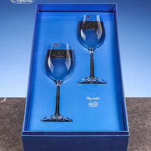 ワイングラスギフトセット鉛フリークリスタルグラス赤ワイングラスゴブレットグラス