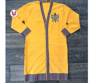 Cárdigan Sigma Gamma Rho a la moda para mujer con cuello alto y mangas largas Cárdigan fino de cuello alto holgado ODM OEM - Product Image 2