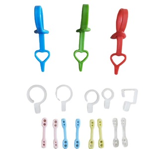 Windproof Hooks Clothes Hanger Locks 32-38 29-34 25-28 17-23 25x25 PVC For Drying Rack Use - Product Image 5
