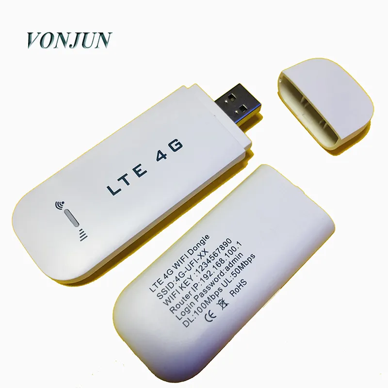 Hot Bán 4 Gam USB WIFI Dongle LTE B1/3/7/8/20 4 Gam LTE USB WiFi Modem Với Khe Cắm Thẻ Sim