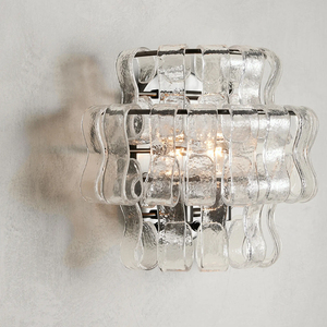 Modern Amber Glass Wall Lamps Bedroom Bedside Wall <strong>Lights</strong> Luxury Design Wall <strong>Sconce</strong> for Living Room Hotel - Product Image 3