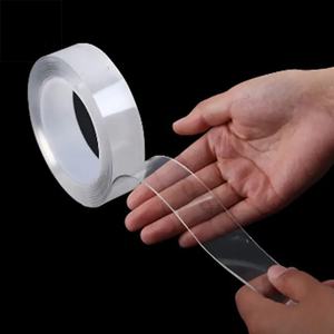 شريط لاصق شفاف ذاتي اللصق شريط نانو أكريليك شديد التحمل قابل لإعادة الاستخدام شريط نانو مزدوج الوجهين قابل للإزالة شريط لاصق - Product Image 3