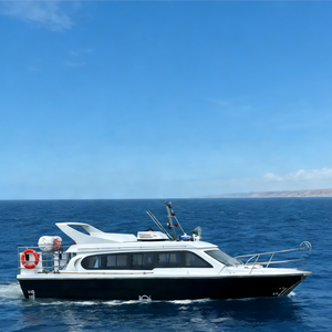Yacht de luxe confortable pour la navigation côtière, bateau de travail à moteur diesel inboard haute performance en fibre de verre pour passagers - Product Image 2