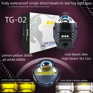 NUEVO Faro Antiniebla NHK, Versión de Proyector Bi-LED de 3.0 Pulgadas, 36W, 3000K, 6000K, Luz LED de Alta Calidad - Product Image 2