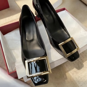 Chaussures de mariage sexy en cuir véritable de haute qualité pour femme, talons aiguilles élégants à bout pointu, mode estivale - Product Image 2